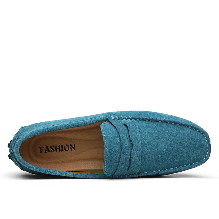 Mocassins en daim décontractés 