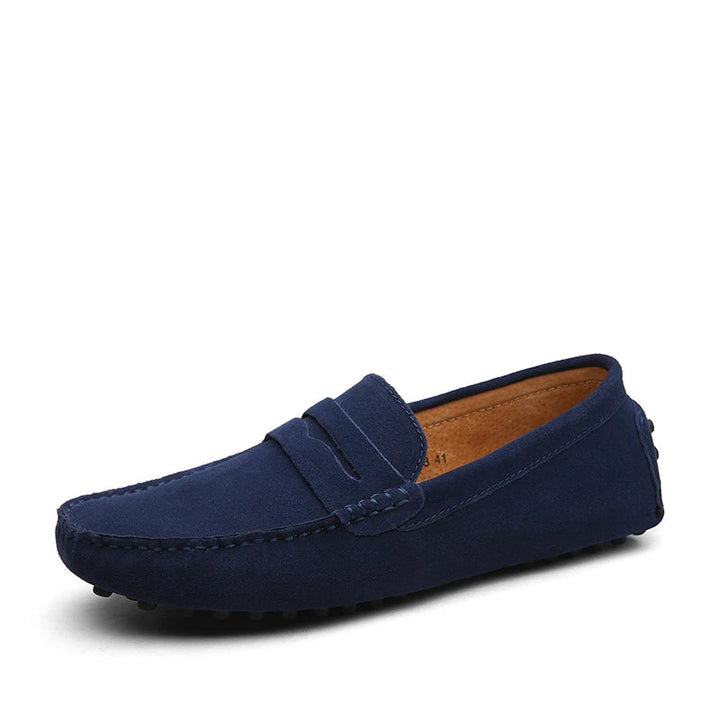 Mocassins en daim décontractés 