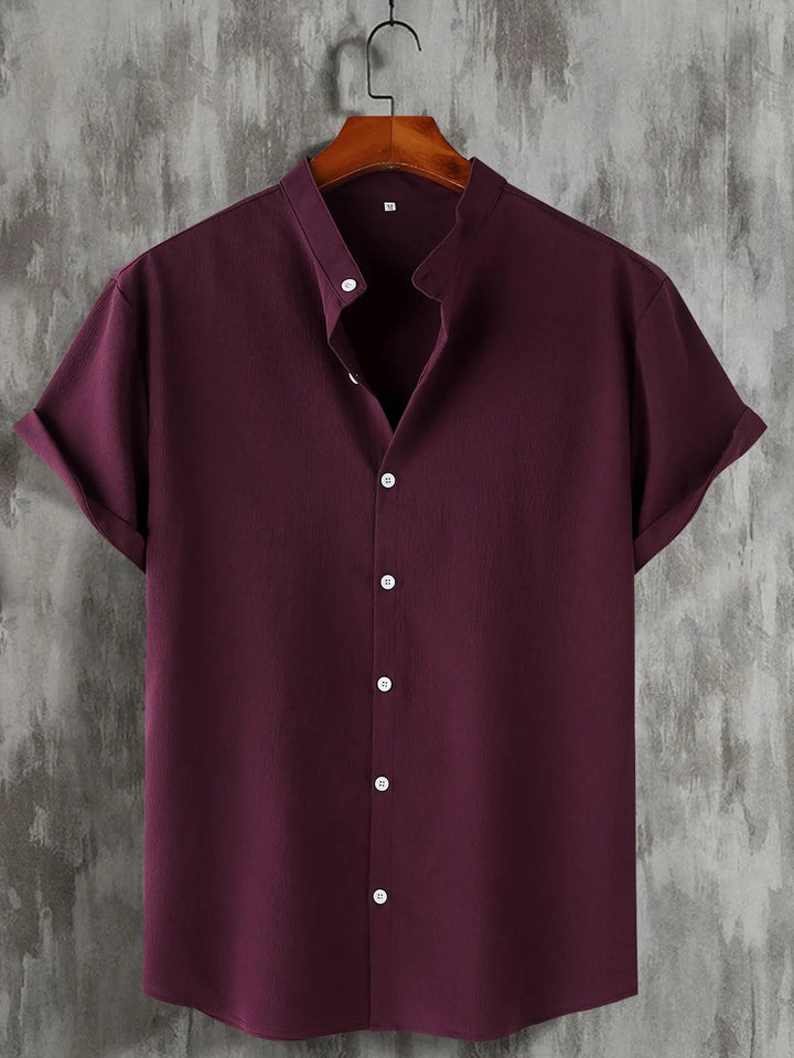 Chemise d'été à manches courtes 