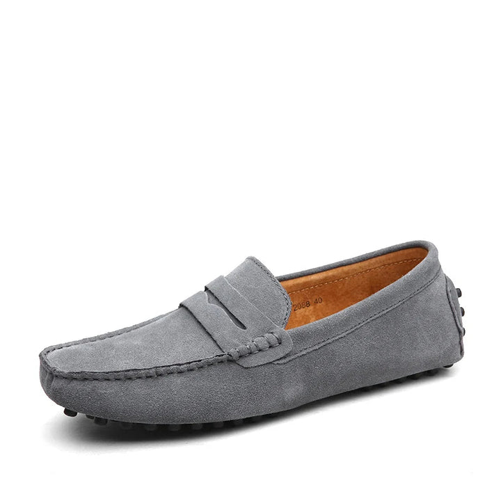 Mocassins en daim décontractés 
