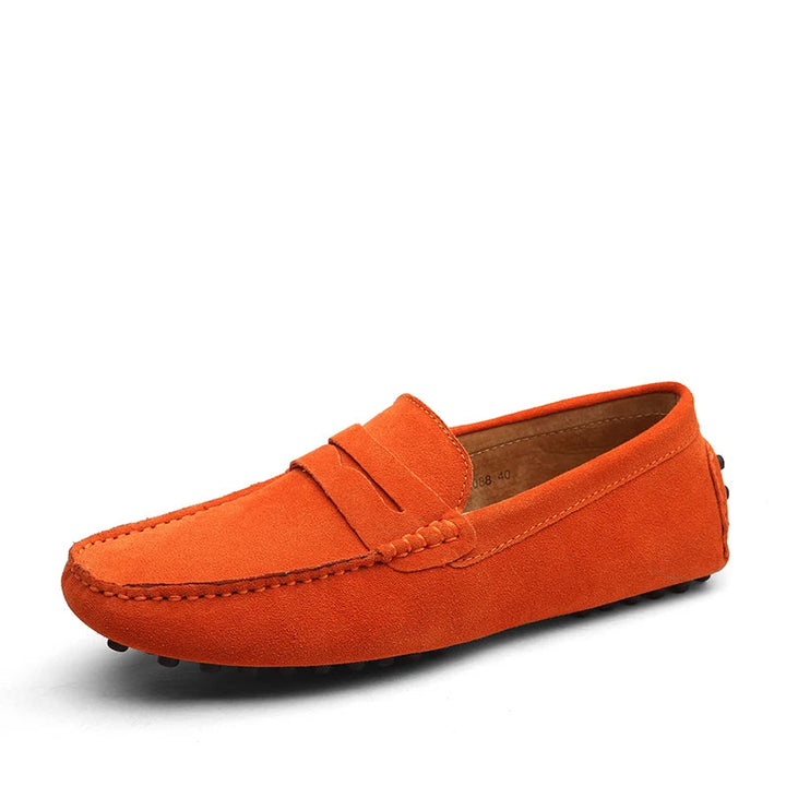 Mocassins en daim décontractés 