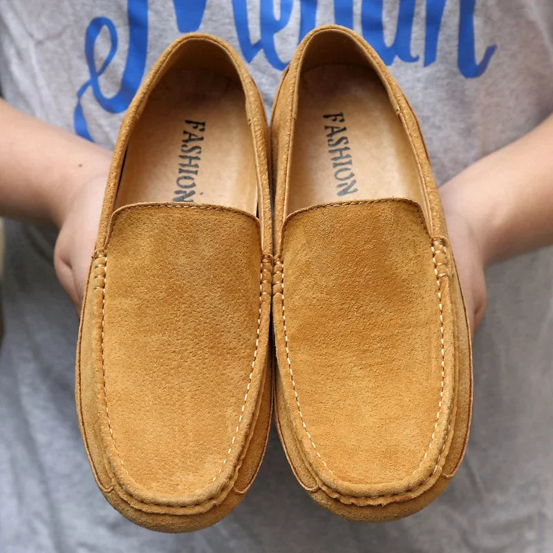 Mocassins en daim premium chic 