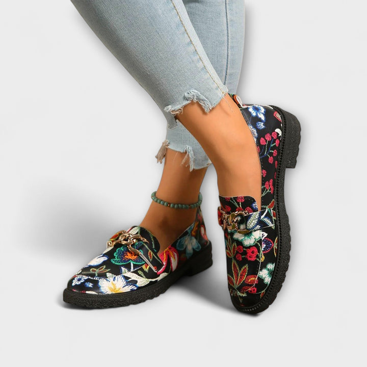 Dante™ | Mocassins multicolores à fleurs 