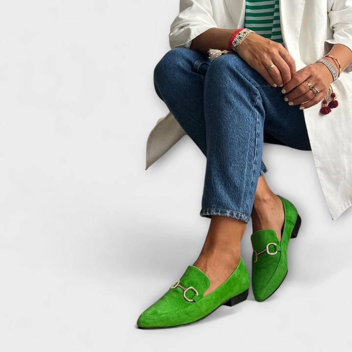 Aurelia™ | Ballerines Élégantes à Enfiler Pointues 