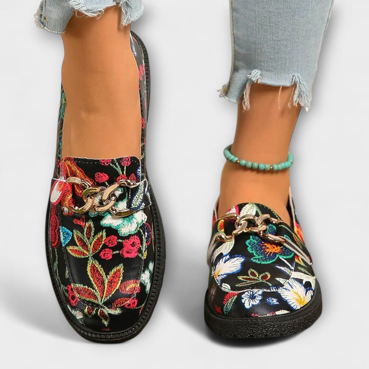 Dante™ | Mocassins multicolores à fleurs 