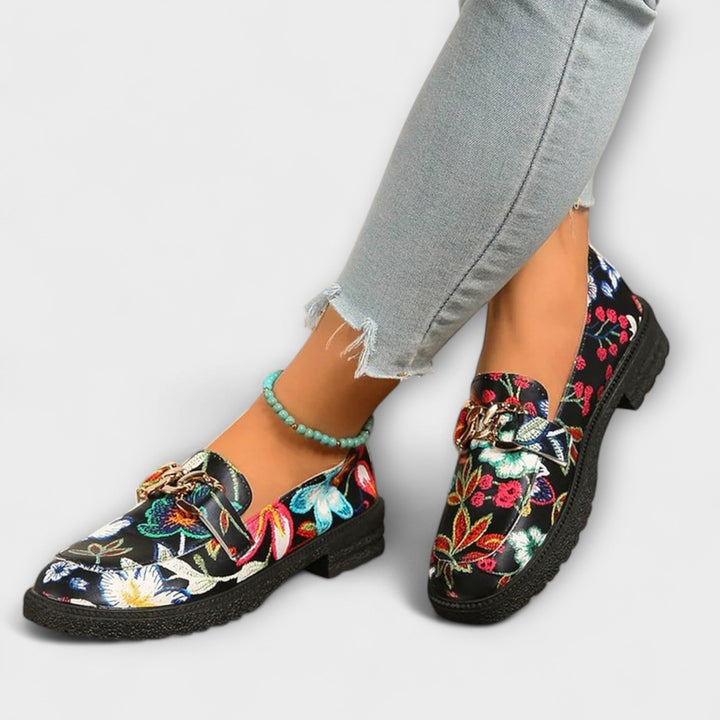 Dante™ | Mocassins multicolores à fleurs 