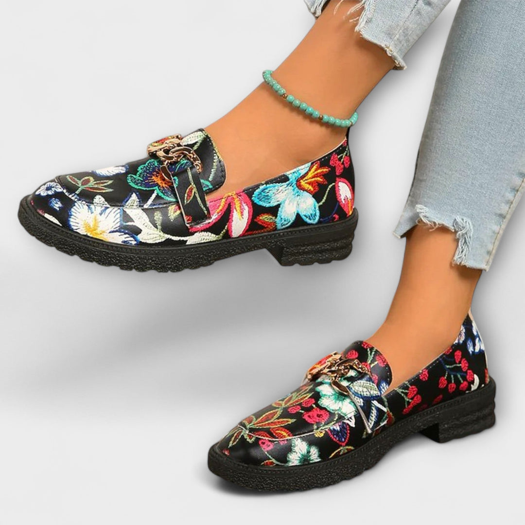 Dante™ | Mocassins multicolores à fleurs 