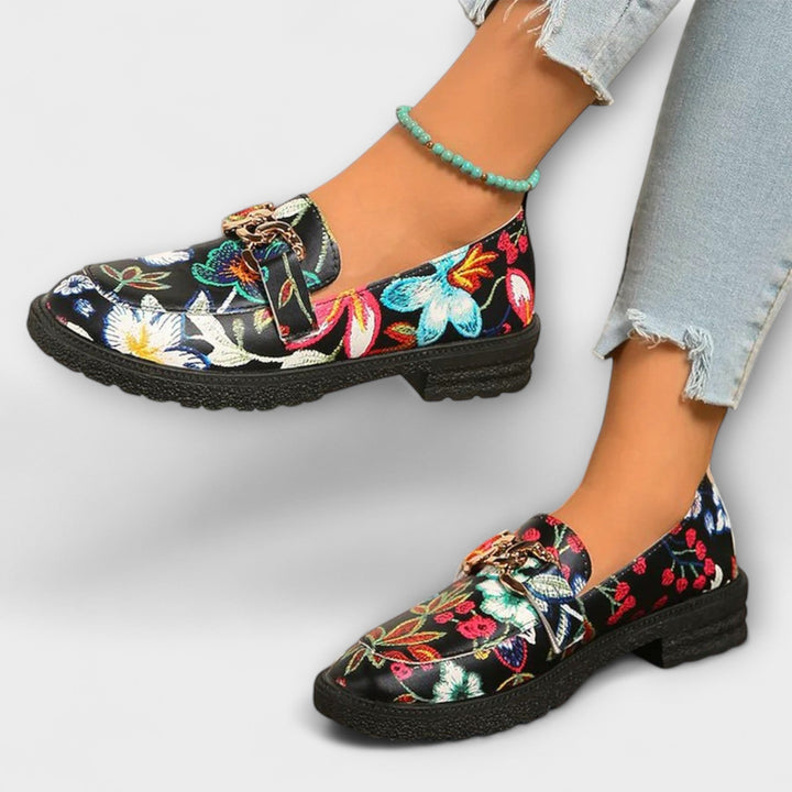 Dante™ | Mocassins multicolores à fleurs 