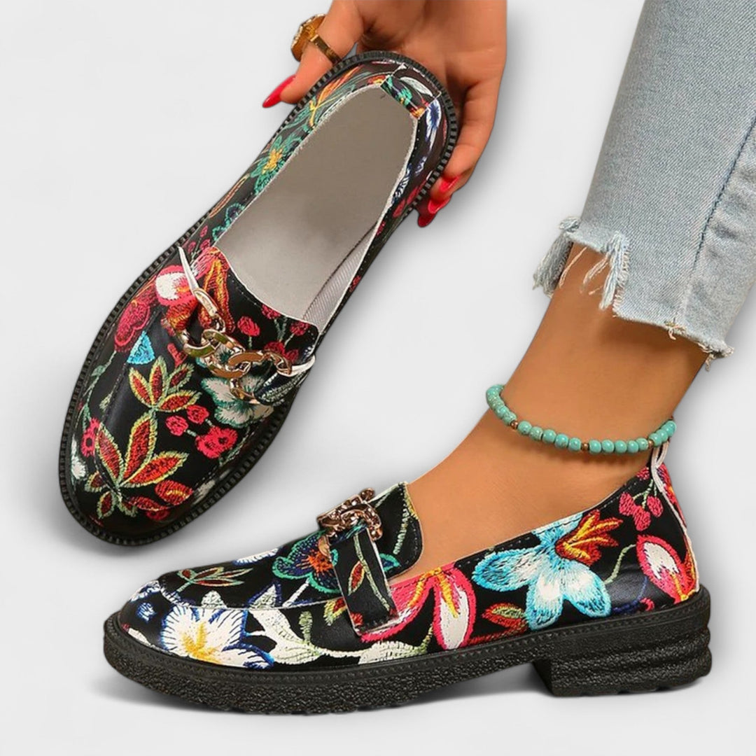 Dante™ | Mocassins multicolores à fleurs 