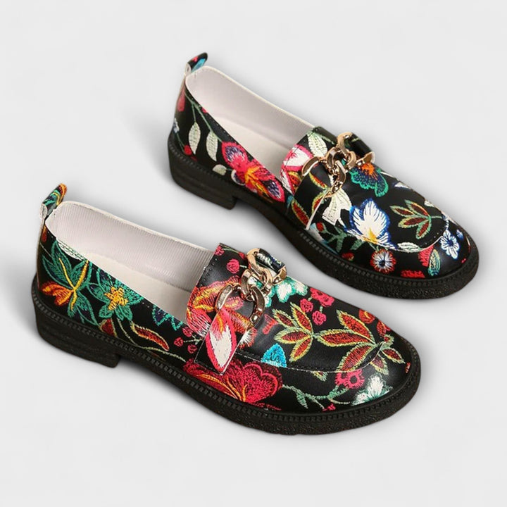 Dante™ | Mocassins multicolores à fleurs 