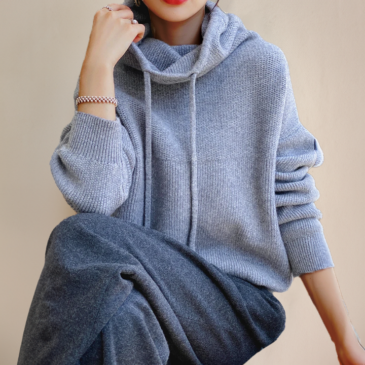 Charlotte | Pull à col roulé en laine mérinos 