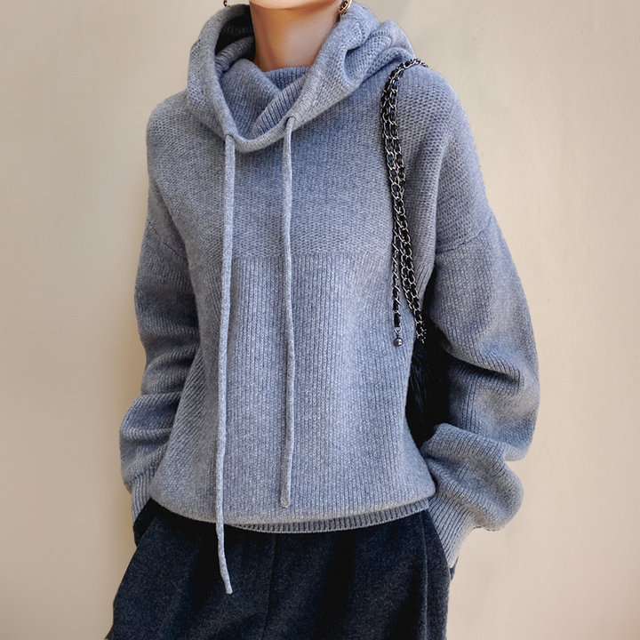 Charlotte | Pull à col roulé en laine mérinos 