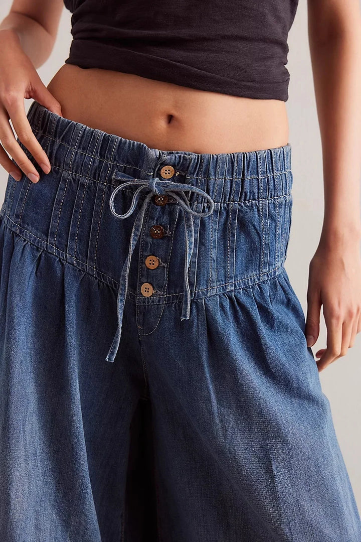 Jeans amples et élégants 