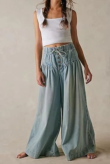 Jeans amples et élégants 