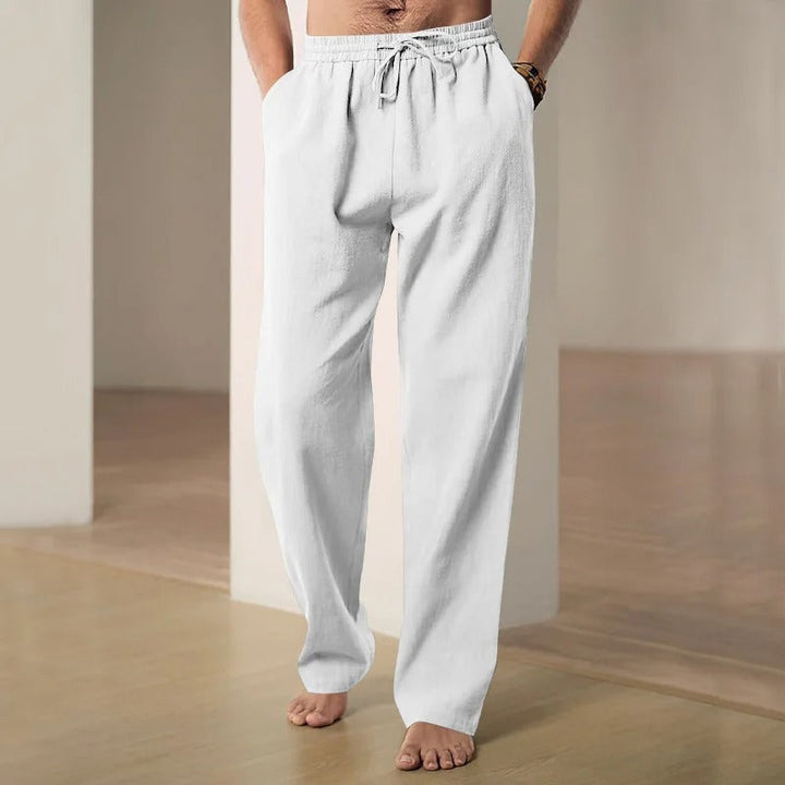 Pantalon en lin Ibiza 