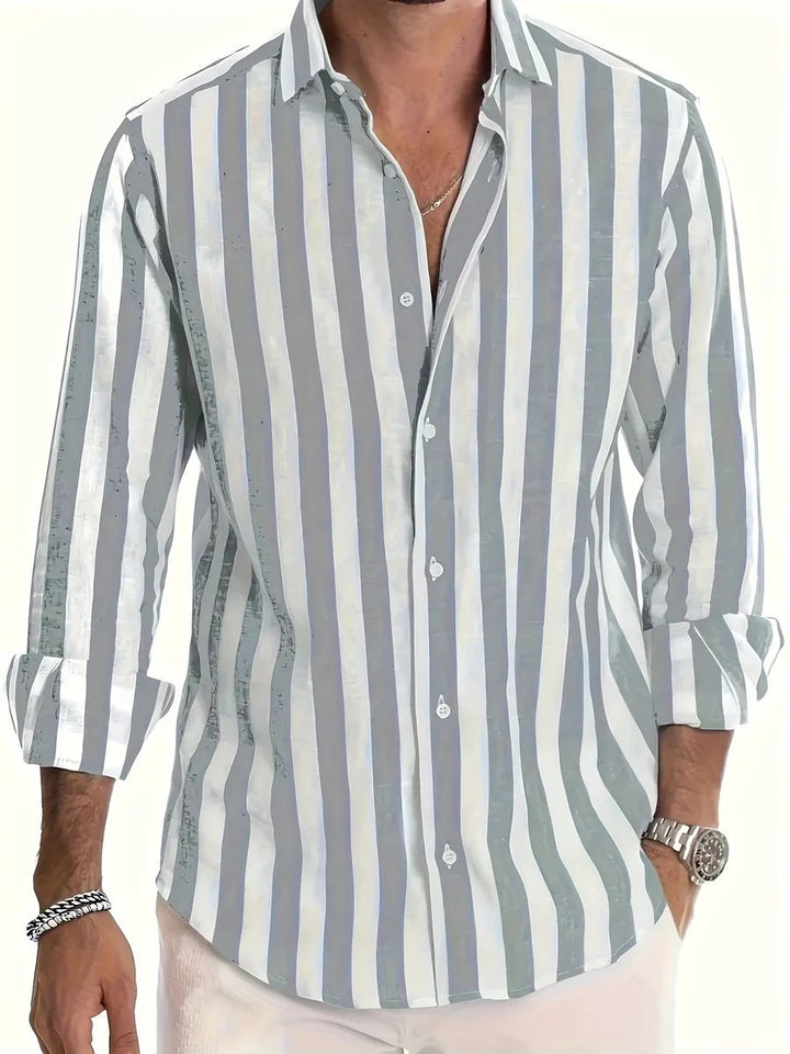 Chemise d'été rayée 