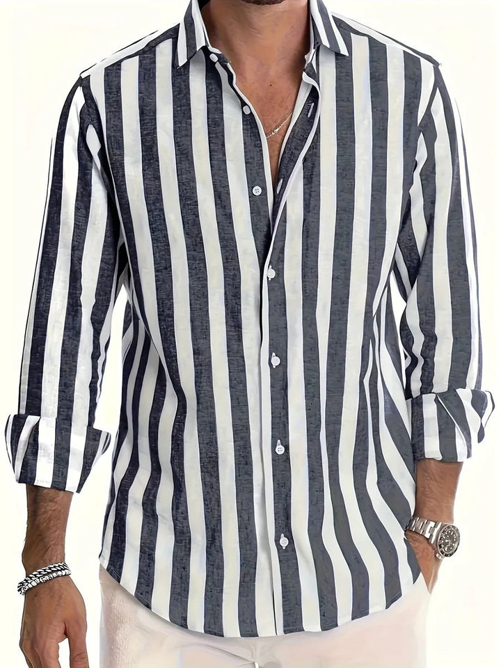Chemise d'été rayée 