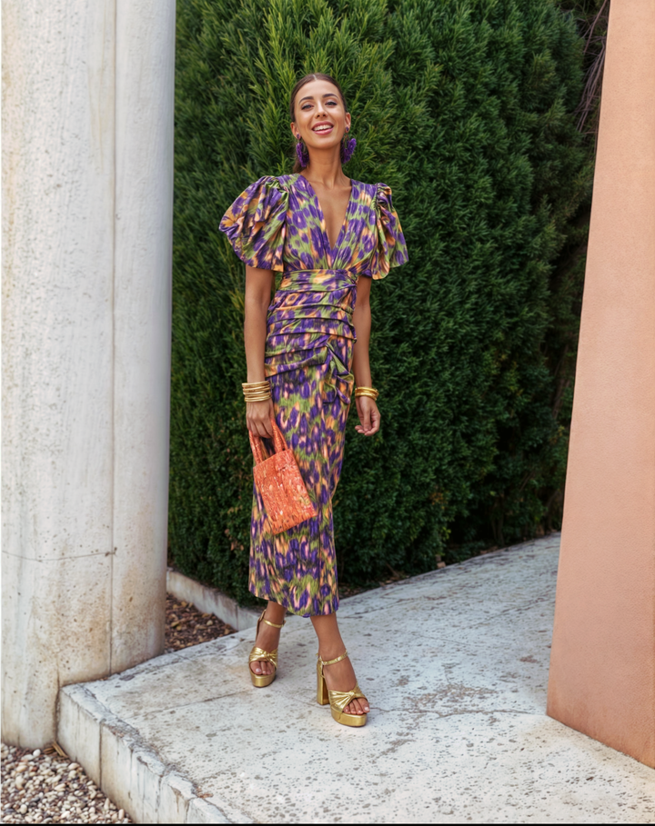 Élodie | Robe longue et colorée 