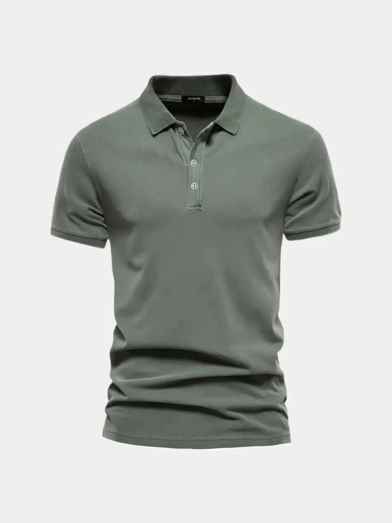 Polo en coton essentiel - Leviana 