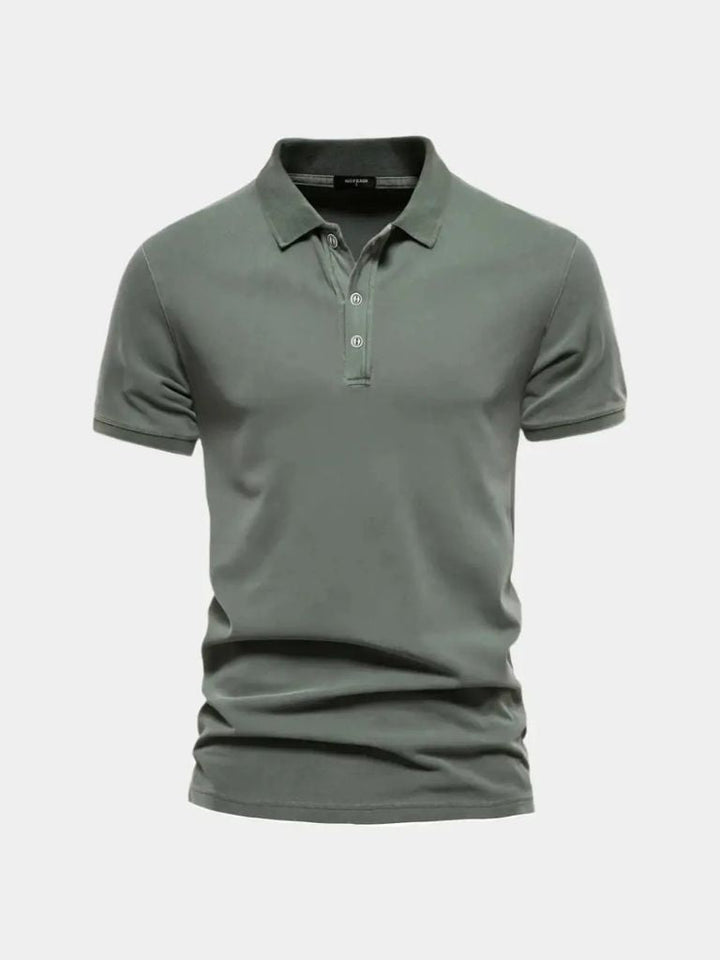 Polo en coton essentiel - Leviana 