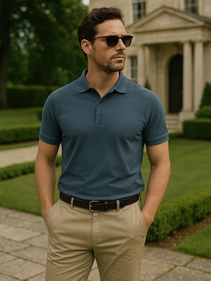 Polo en coton essentiel - Leviana 