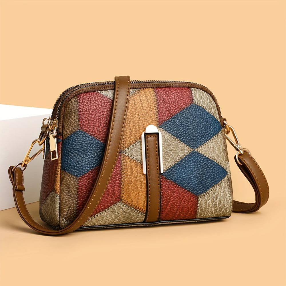Clio | Mini Sac Bandoulière Patchwork 