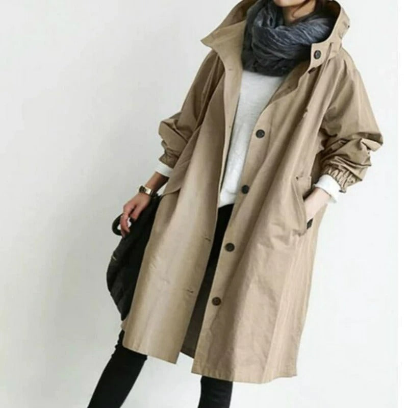 Adelina™ | Elegant Waterproof Trench Coat