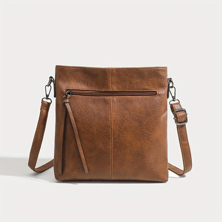 Lina | Sac à bandoulière vintage à motif échecs 