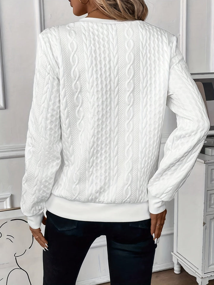 Anastasia™ | Chic Pullover in Refined Knit