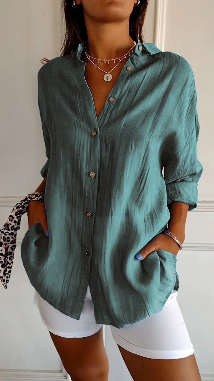 Krisha - Blouse Élégant Oversize 