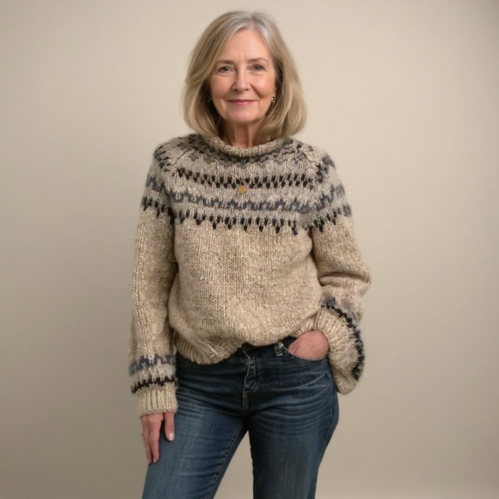 Ashley™ | Tricot islandais intemporel 