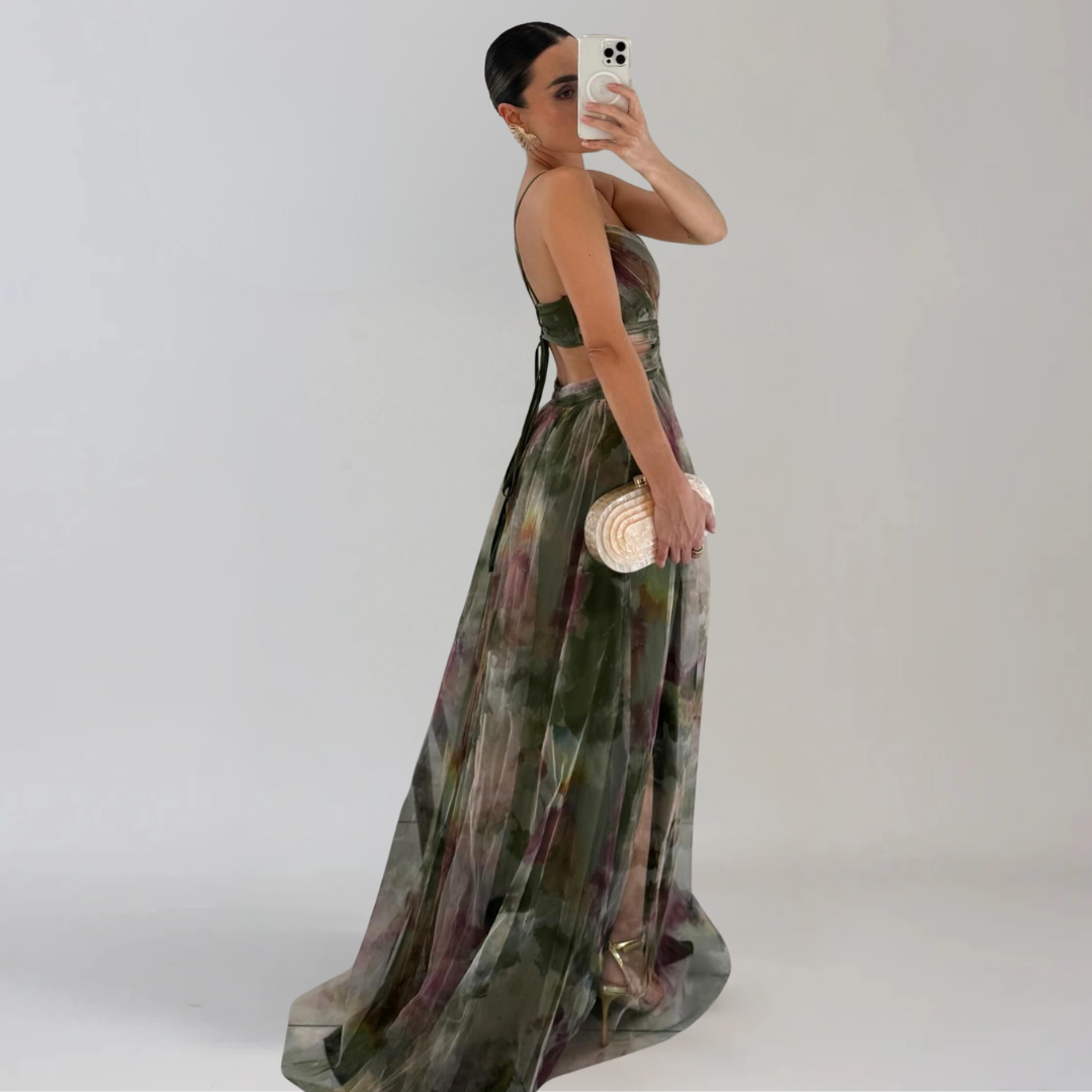 Giada™ | Graceful Floral Dress