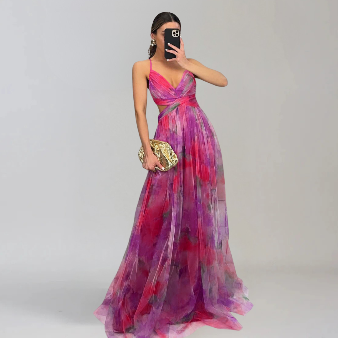 Giada™ | Graceful Floral Dress