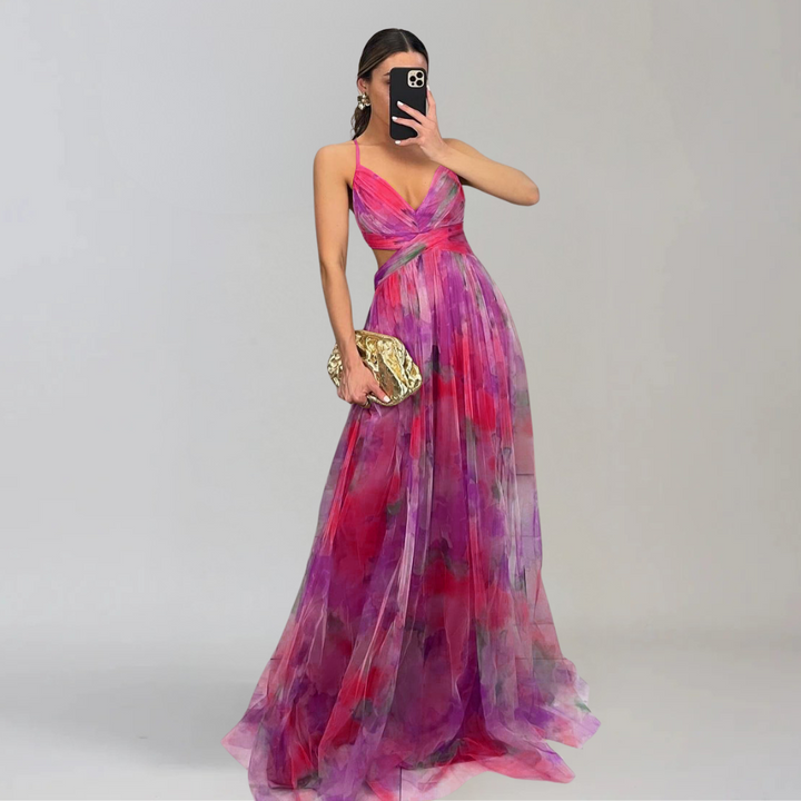Giada™ | Graceful Floral Dress