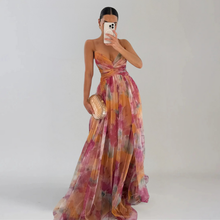 Giada™ | Graceful Floral Dress