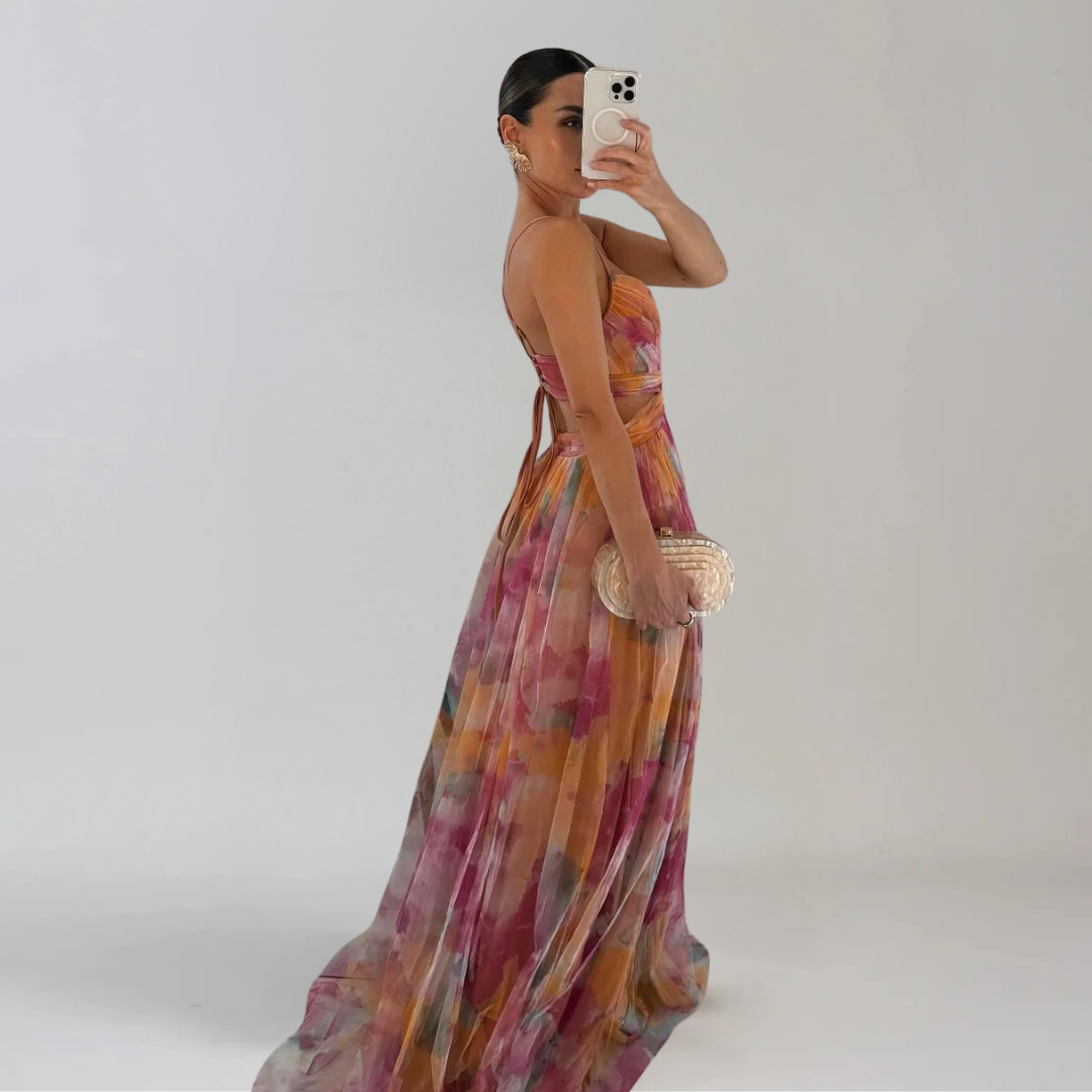 Giada™ | Graceful Floral Dress