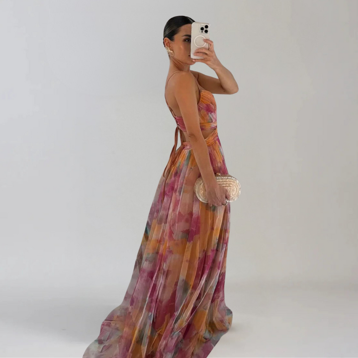 Giada™ | Graceful Floral Dress