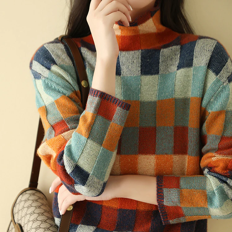 ANNA | Pull à col roulé 