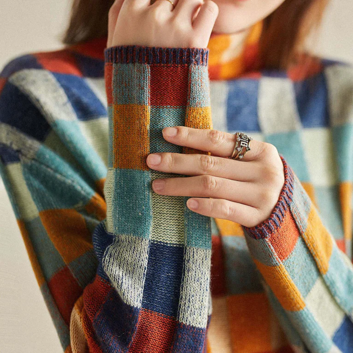 ANNA | Pull à col roulé 