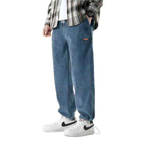 Pantalon en velours côtelé Alloro 