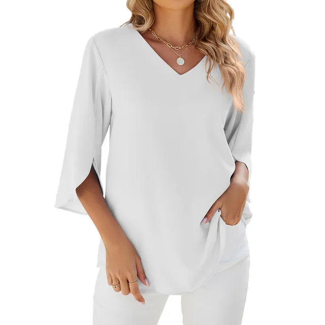 Mia - Blouse d'été décontractée 