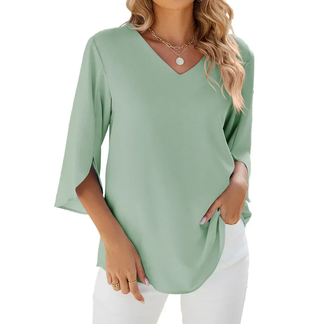 Mia - Blouse d'été décontractée 