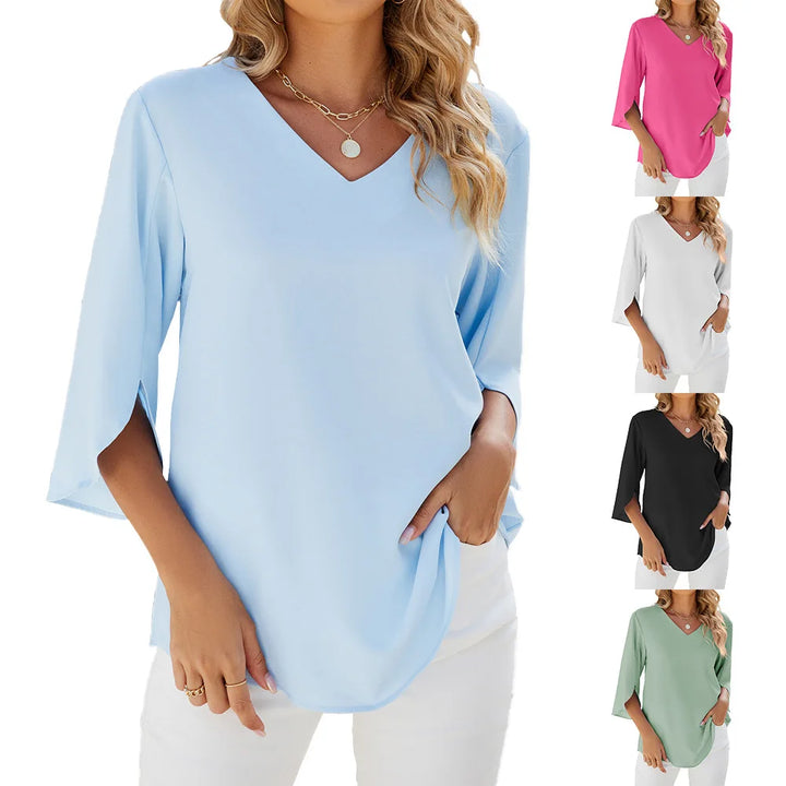 Mia - Blouse d'été décontractée 