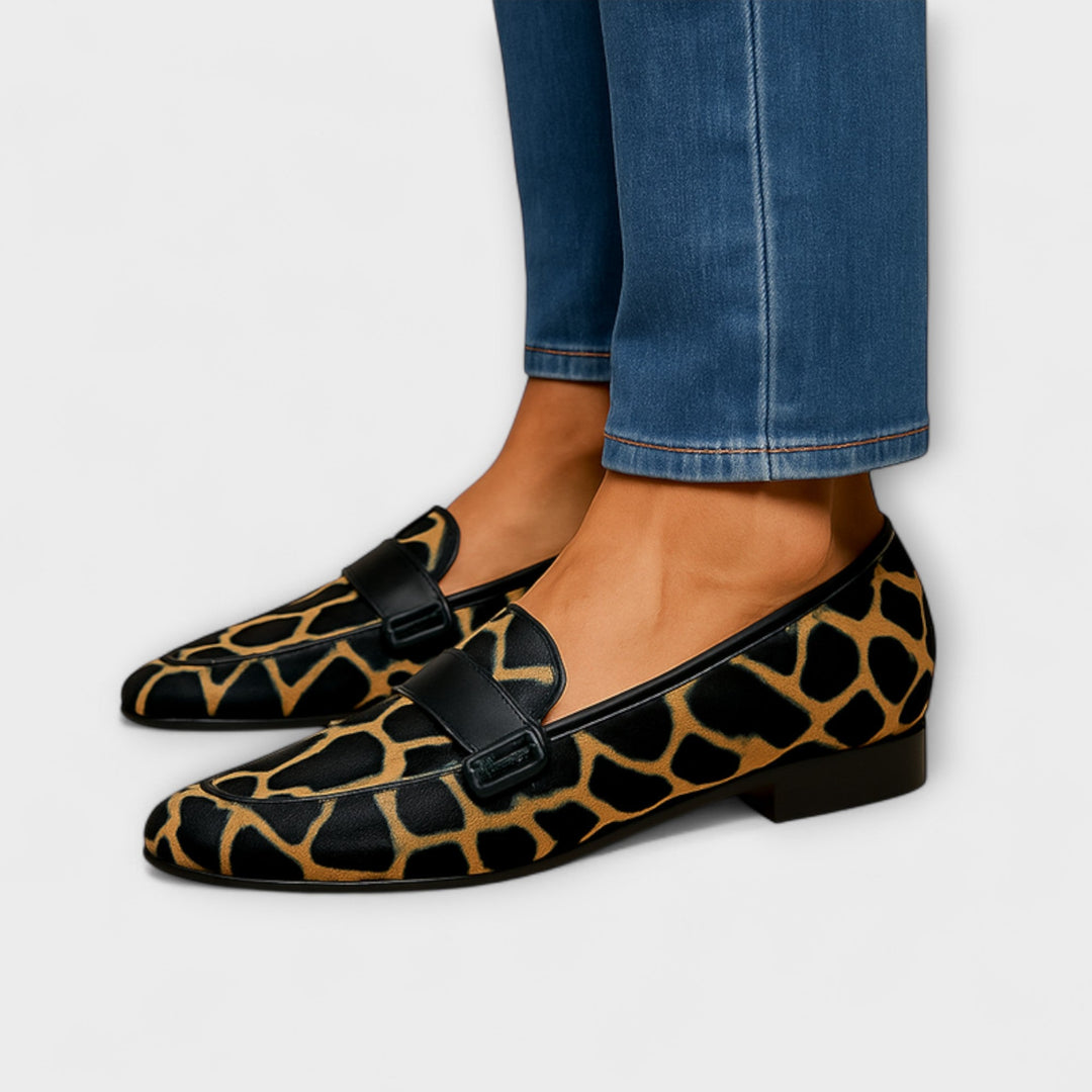 Josephine™ | Mocassin Luxe Léopard 