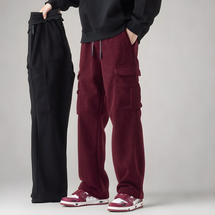 Pantalon cargo décontracté 