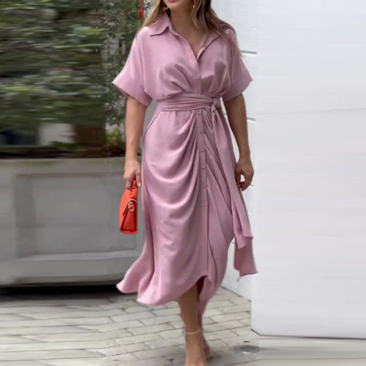 Amalia | Robe Maxi Enveloppante de Luxe (Presque Épuisée) 
