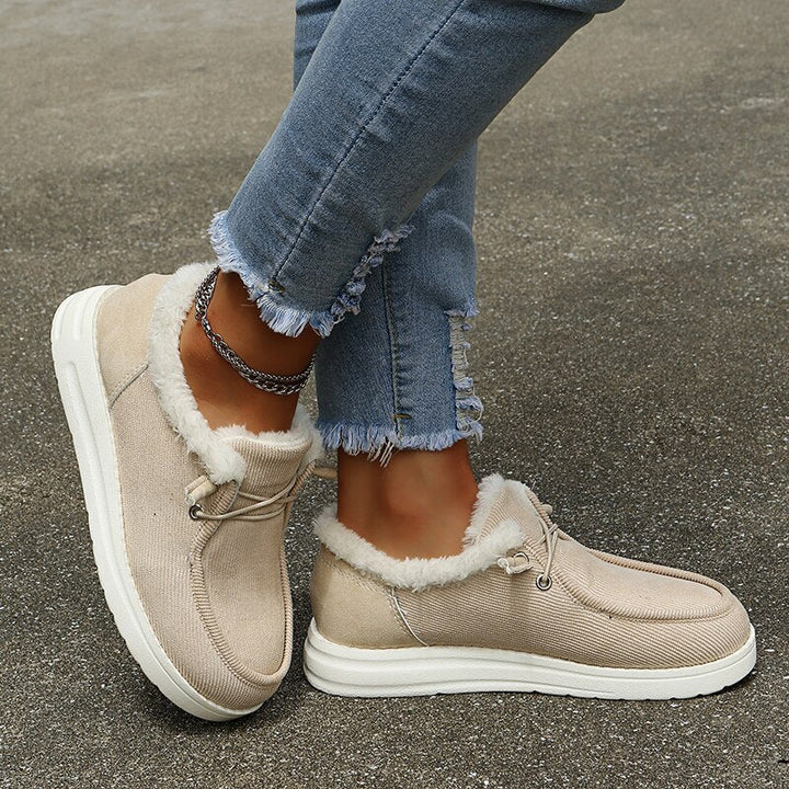 Chaussures en Fil Chaudes & Confortables 