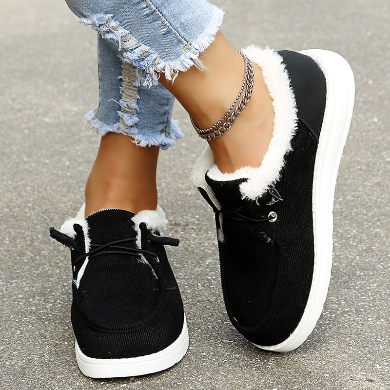 Chaussures en Fil Chaudes & Confortables 