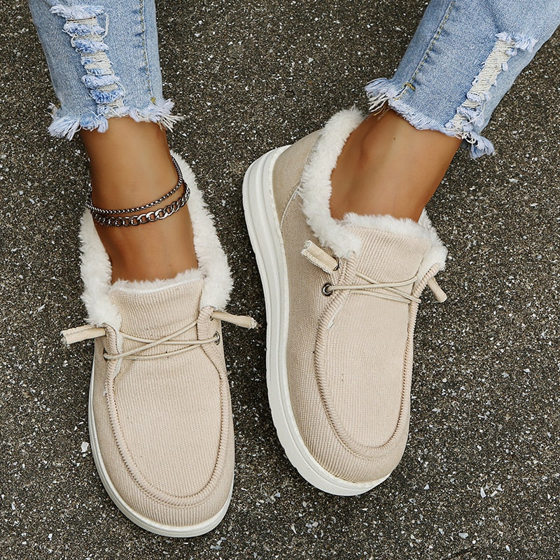Chaussures en Fil Chaudes & Confortables 