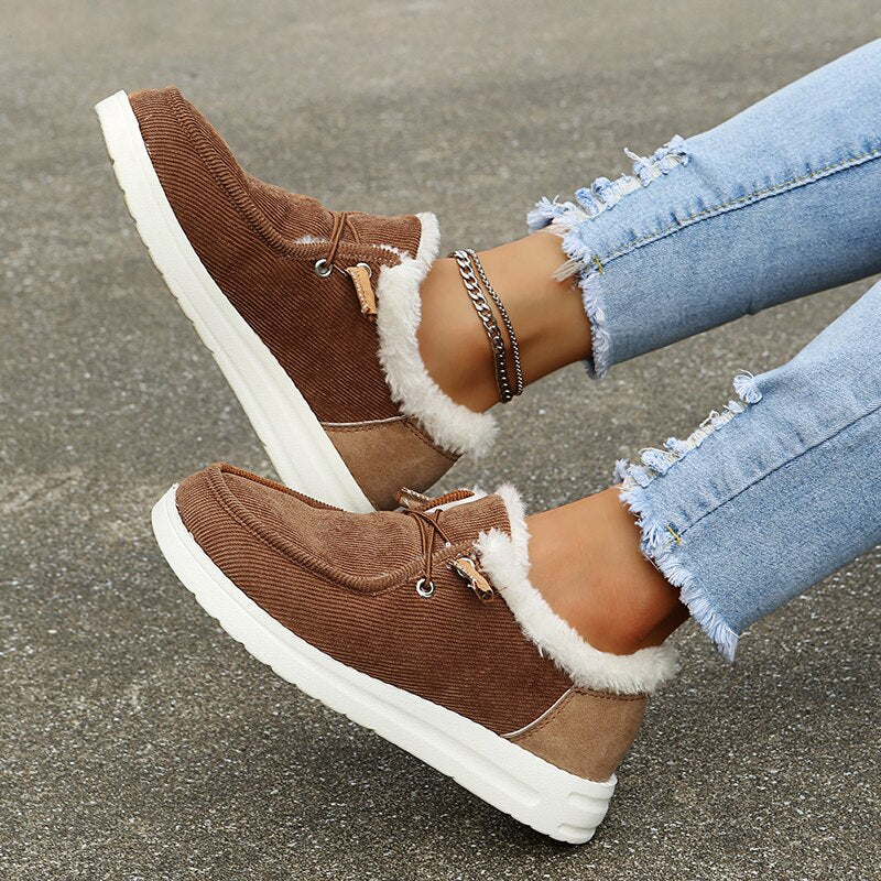 Chaussures en Fil Chaudes & Confortables 